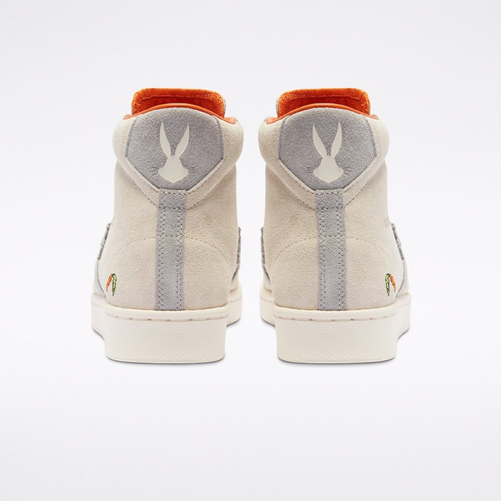 Converse x Bugs Bunny Pro Leather Hi 169223C Size 6.5 Women's NWB - Picture 7 of 9